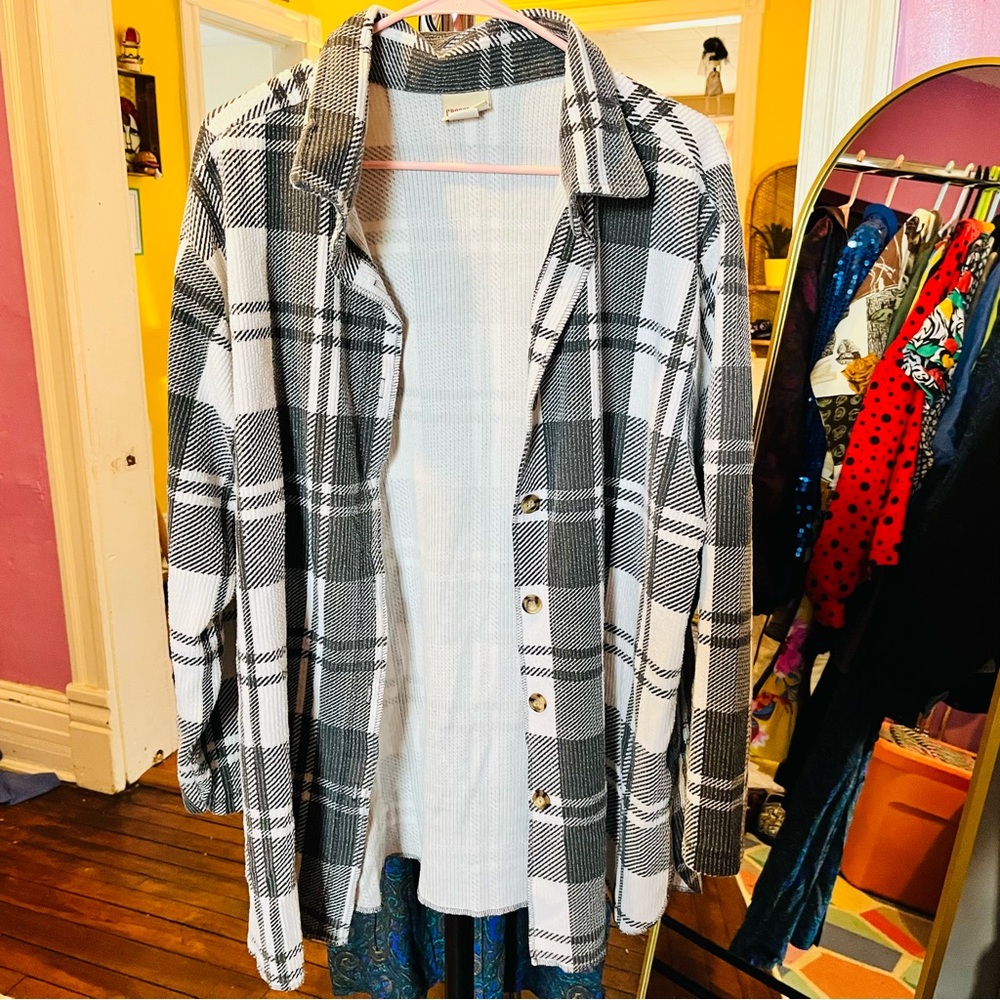 Vintage flannel top
